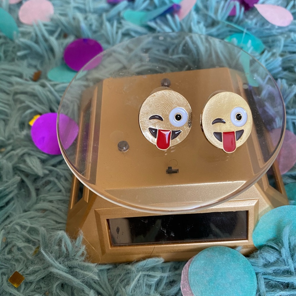 Emoji earrings